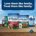 Blue Buffalo Nudges Grillers Natural Dog Treats, Made in the USA with Real Steak, 16-oz Bag (EXP 05/02/26)