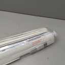 LazBlinds No Drill TDBU Roman Shades, Blackout - White, 20" W x 72" H