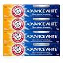 Arm & Hammer Advance White Toothpaste, Clean Mint Flavor, Stain Defense Technology, 6 Ounce (Pack of 3)