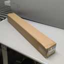 UNISHADES Cordless Bamboo Roman Shades for Windows, Blinds Size (33.5" W ×64" H) Colour (Alpine Ivory)