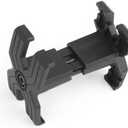 Double Joint Retractable Clamp,Nylon Lightweight Design Hunting Tool Accessories, Black