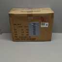 10 Pack Closet Organizers and Storage,Clear Stackable Plastic Storage Bins with Lids Magnetic Doors,Clothes Organizers and Storage,Plastic Craft Containers for Wardrobe Kitchen Bathroom Office