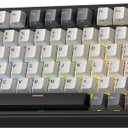 RK ROYAL KLUDGE L75 Gasket Mount Mechanical Keyboard w/Knob/Macro Keys & Touchable Nameplate, Tri-Mode 75% TKL Wireless Keyboard BT/2.4G/USB-C, Hot Swappable, Pro Software, Massive 8000mAh Battery
