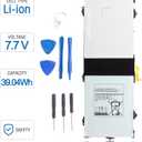 EB-BW720ABE Battery EB-BW720ABA for Samsung Chromebook Plus V2 XE310XBA XE350XBA XE520QAB XB521QAB XE525QBB XE520QAA K01US K02US K03US K04US KA1US KB1US KC2US;SM-W720 W723 W723Q BA43-00390A AA-PBMN2H0