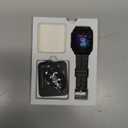 MorePro Fitness Tracker with 24/7 Heart Rate & Blood Pressure Monitor, Blood Oxygen & Sleep Tracker, Smart Watch with Step Calorie Counter, IP68 Waterproof Activity Tracker for Women Men Android iOS (Black)