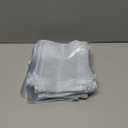 Zerodeko 50pcs Transparent Zipper Jewelry Bag Clear Money Packaging Bags for Small Business Small Zip Lock Bags Small Sealable Plastic Bags Cellophane Bags Small Jewellery Bags PVC