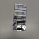 8 Pack IO Replacement Heads Compatible with Oral B iO 2 3 4 5 6 7 8 9 10 Deep Clean Series Electric Toothbrush, Toothbrush Heads Compatible with Oral B iO for Cleans Your Teeth (Black/White)