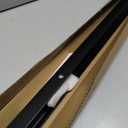 404523 RV Awning Inner Drive Arm 49" Compatible with Solera Regal 63" Awning Arm Assemblies, Black Aluminum Rail, Anti-Rust Powder-Coated
