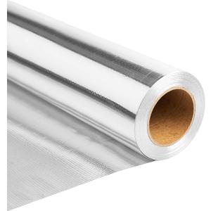 Sauna Foil Vapor Barrier, 3FT x 100FT 300 sqft Aluminum Insulation