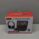 GPX PDB1077B 10in Bt Portable DVD Player Wl Perp Bt Headphones