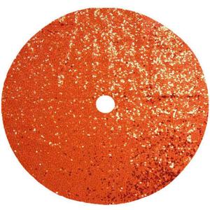 DUOBAO Orange Sequin Tree Skirt Xmas 24inch Christmas Skirts for Halloween Xmas Holiday Party Decorations