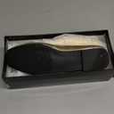 WONDERWAY Women Mary Jane Shoes,Slip On Ankle Strap Dress Flat Shoes (9, Gold)