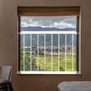 WAOWAO Window Safety Guards for Children Kids Child Toddler Pets Proof Extra Wide White Tension Security Window Guard Gate for Home Fit 2 Piece(19.49"-33.64).