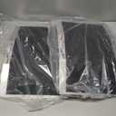 2pc12"L1.6"H Bridge Threshold Ramps for Doorways, Fits 2.85.1" Wide Thresholds with Adjustable Support Bars,Non-Slip Aluminum Wheelchair Ramps for Home Steps,Sliding Door Ramp for Wheelchair