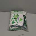 St. Patrick's Day Throw Blanket Lucky Clover Shamrock Gnome Truck Green Buffalo Check Plaid Throw Blankets Lightweight Cozy Flannel Blanket for Bedroom Living Rooms Couch Sofa Home Decor 40x50 Inch