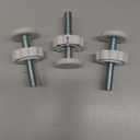 Babelio Baby Gate for Doorways and Stairs, 26"-40" Auto Close Dog Gate, PressGuard C5, Easy Install Pressure Mounted Gate, fits for Narrow and Wide Doorways, Safety Gate Door for Child and Pets (White)