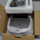 Smart Projector 1080P 4K Support with WIFI 6 and 2-Way Bluetooth 1500ANSI Auto Keystone Electric Focus Mini Projectors Home Theater Movie Outdoor Portable Projector (Black)