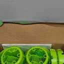 4 Pack Upgraded Wasp Trap Outdoor Hanging, Carpenter Bee and Hornet Catcher, Reusable Yellow Jacket Trap with Bait Reservoir, Bee Killer and Wasp Catcher for Outside (Green)
