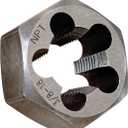 NPT Pipe Hex Die Cartbon Steel 3/8"-18