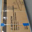 Walking Pad, Under Desk Treadmill with Incline for Home Office 2.5HP Portable Walking Treadmill with 265 Lbs Weight Capacity Walking Machine, Remote Control, LED Display (Black Orange)