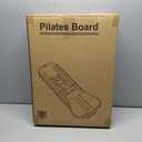 2025 Upgraded Pilates Board, Pilates Reformer Set, 6-in-1 Abdominal Pilates Board for Home Workout Equipment, Portable Foldable Ab Trainer Machine, Pilates Reformer Machine, for Women (Purple)