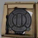 Victoria 8 Inches Cast Iron Tortilla Press, Roti Maker and Tortilladora, Pataconera Seasoned with Flaxseed Oil, Made in Colombia