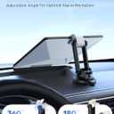 Starlink Mini Car Mount for Dashboard, cuarko Starlink Mini Mounting Kit, [Sticky Suction Base, Angle-Adjustable, Secure Hold] Car Suction Cup Mount Ensures Stable Setup While Driving