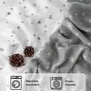 Bunnikins & Clover Muslin Swaddle Blankets for Boys and Girls, Baby Receiving Blankets Unisex, Newborn Essentials for Registry & Gift, 47x47 Inches Swaddles for Newborns, Set of 4