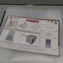 BALEINE Christmas Ornament Storage Box with Dividers, Premium Holiday Ornaments Storage Container Bin for Xmas Decorations (64 Ball, Black, Soft)