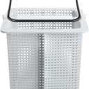 SPX1600M Skimmer Basket SPX1600S Cover Gasket Replacement Strainer Basket Compatible with Hayward Super Pump SP2607X10 SP2615X20XE SP1615X20 Inground Pool Pump, Filter Basket (White)
