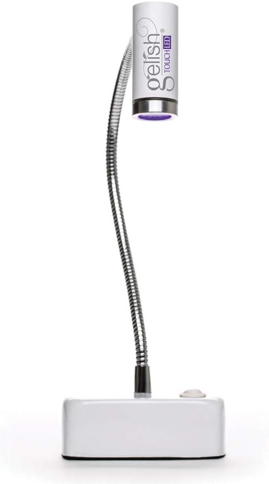 Gelish Touch LED Light  Portable, Rechargeable UV/LED Lamp, Touch Activated, 30-Second Curing for Faster Gel Nail Applications.