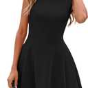 PRETTYGARDEN Summer Dresses for Women 2026 Elegant Classy Spring A Line Business Casual Work Graduation Cocktail Short Dress S