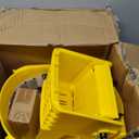 26 qt Mop Bucket Combo - Side Press Wringer, Polyethylene, Yellow