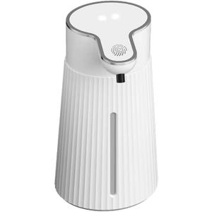 M9 Automatic Soap Dispenser, Touch-Free Foam Dispenser, Wall Mount or Desktop, 2-in-1 for Soap and Sanitizer, White
