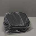 Portable Camping Toilet, Portable Travel Folding Toilet with Lid for Adults and Kids, Portable Potty for Camping, Hiking, Car Travel,Truck, RV, Boating, Road Trips, Beach (Gray)