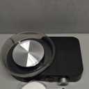 Pottery Wheel for Adults - Complete Pottery Tools Kit for Beginners, 6" Turntable Two-Way Rotation Adjustable Speed, 2.2 lbs. Air Dry Clay, Mini Clay Making Pottery Wheel with Storage Design (Black)