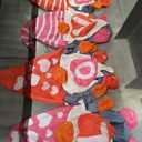 RattanView Inflatable Arch 8 ft Summer Beach Ball Party Arch Rainbow Beach Party Decoration Inflatable Pool Favors for Indoor Outdoor Lawn Yard Garden Decoration (Pink)