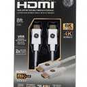 White Ultrapro Premium HDMI. 8 Ft. VRR. 8K. 4K. Ultra High Speed.
