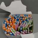 Simply Genius Retractable Ballpoint Pens - 100 Pack, Assorted Barrel Colors, Black Ink, 1.0 Mm Medium Tip - Bulk Pens for Office & School Supplies