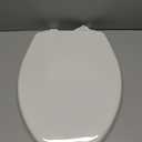 Little2Big Toilet Seat with Built-In Toddler Potty Training Seat, Slow Close, Easy to Install, Made in USA, ELONGATED, White