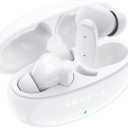 Foxeye Wireless Earbuds, Bluetooth 5.3 Earbuds Stereo Bass, Bluetooth Headphones in Ear Noise Cancelling Mic, 30 Hour Playtime, USB C Mini Charging Case Ear Buds, 10mm Drivers with Big Bass (White)