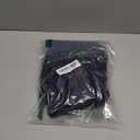 LOFBAZ Women Summer Flowy Cotton Linen Palazzo Wide Leg Pants Beach High Waisted Trousers Boho Long Lounge Pant with Pockets (Large, Navy Blue)