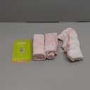 3-Pack Organic Baby Swaddle Sleep Sacks - Swaddles for Newborns, Infant 0-3 Months, Baby Girls, Boys, Soft & Snug Newborn Sleep Sack, Nursery Swaddling Blankets (Blossom)