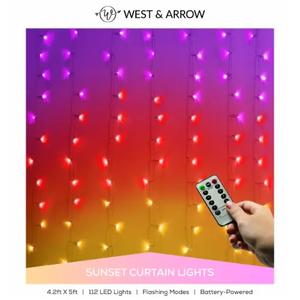 WEST & ARROW SUNSET CURTAIN LIGHT 4.2 ft x. 5 ft