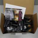 2500LM Solar Lights Outdoor with Motion Sensor,3 Head 270 Wide Angle Street Area Lights, IP65 Waterproof Security Lighting with 3 Modes(Non-Remote,2 Pcs)