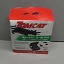 Tomcat Rodent Station, Includes 1 Rodent Station with 4 Bait Securing Rods and 1 Security Key - Fits Rat or Mouse-Sized Traps (Baits & Traps Sold Separately) - Use Indoors or Outdoors