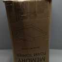 Toddler Couch, 2-in-1 Kids Soft Couch Fold Out with Star Pillow, Foldable Sofa to Lounger, Medium, Colorful Heart (Lake)