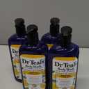 Dr Teal's Body Wash with Pure Epsom Salt, with Prebiotic Lemon Balm & Sage, 24 fl oz (Pack of 4)
