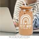 Gifts for Mom from Daughter Son - Birthday, Valentines, Mothers Day, Christmas Mom Gifts for Wife, Her - Mother's Day Gift Ideas for Mama, Mother - 16 Oz 2-sided Can Glass