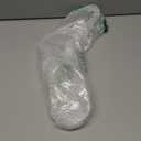 BENECREAT 2Pcs Acrylic Sock Blockers, Clear Knitting Sock Ruler Stocking Blockers Socking Stretchers for Handmade Knitting & Crochet Stocking Knitters, 3mm Thick